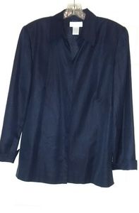 🔥Classic Navy Blue Blouse